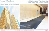 Corner Office Space 1001 Avenue of The Americas€¦ · Jeff Hersh 212-268-8301 jhersh@primemanhattan.com 1001 Avenue of The Americas Sublet Flexible Terms Midtown South NYC Overview