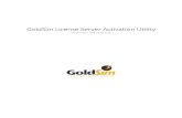 GoldSim License Activation Utility (GLSActUtil)93cca8ab75b9ecad945c...• Find the Entitlement Certificate from your purchase of a GoldSim Concurrent Network license. Note the Activation