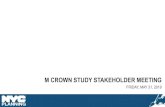 M CROWN STUDY STAKEHOLDER MEETING - Brooklyn … mcrown update.pdf · 2019-07-16 · Gowanus/Park Slope. ... • In parallel with citywide and Brooklyn trends, professional services