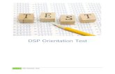 DSP Orientation Test - VCU · 2019-05-14 · 4 DSP Orientation Tests 13. Dignity of risk involves supporting people with developmental disabilities to make informed decisions. True