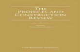 The The Cartels and Leniency Review Projects and · The Projects and Construction Review Reproduced with permission from Law Business Research Ltd. This article was first published