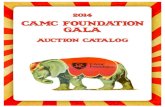 CAMC Foundation GalaSilent Auction Rules By participating in CAMC Foundation Gala charity auction, each bidder agrees to these auction rules. 1. All items in the Silent Auction have