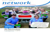 Issue 177 network - St Nicholas Hospice Care website...Hannah Davey, Jagdish Matharoo and Fenella Fraser; Maintenance Volunteer, Gary Whitbread; Bereavement Visitor, Rita Burrage and