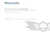 Horasis Asia Meeting...Welcome I warmly welcome you to the 2016 Horasis Asia Meeting. My thanks go to Sittipol Holdings as well as to all our partners and supporters. The Horasis Asia