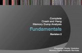 Complete Crash and Hang Memory Dump Analysis...Crash and Hang Memory Dump Analysis Presenter: Dmitry Vostokov Memory Dump Analysis Services Revision 2 Prerequisites Working knowledge