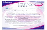 C.P.D Conference Certificates · Conference ! A one day event hosted by Sheffield University in partnership with the Tavistock and Portman NHS Trust and the Centre for Social Work