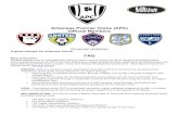 Arkansas Premier Clubs (APC) Official Members FOUNDING ... · that the programming formats and calendar can be better coordinated from a player development perspective. ... there