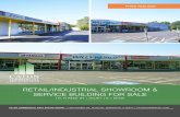 RETAIL/INDUSTRIAL SHOWROOM & SERVICE …...101 N REED ST., JOLIET, IL 60435 RETAIL / INDUSTRIAL / FLEX SHOWROOM FOR SALE Turnkey retail showroom with offices and service area Two drop