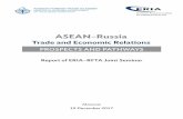ASEAN–Russia · 2019-10-09 · Russia has been a full dialogue partner of the Association of Southeast Asian Nations (ASEAN) since 1996. The 20th year of ASEAN–Russia dialogue