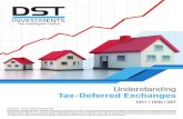 Understanding Tax-Deferred Exchanges · 2020-06-15 · Tax-Deferred Exchanges 1031 | 1033 | DST Confidential – For Use of Intended Recipient Only For Accredited Investors Only.