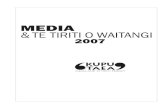 MEDIA & TE TIRITI O WAITANGI - Community Research · newspaper journalism and video production, and have published several academic papers about media and Treaty issues. The Auckland