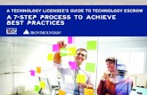 A TECHNOLOGY LICENSEE’S GUIDE TO TECHNOLOGY ESCROW A … · including technology escrow services. This experience enables Iron Mountain to create a technology escrow best practice