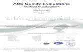 ABS Quality Evaluations - High Temp Metalshightempmetals.com/docs/AS9100D-52069.pdf · ABS Quality Evaluations ABS Quality Evaluations, Inc. 1701 City Plaza Drive, Spring, TX 77389,