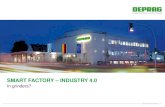 SMART FACTORY INDUSTRY 4 - IQRF Alliance · SMART FACTORY – Industry 4.0: In Grinders? DIQ application and Industrie 4.0 –Tool card First launch of the tool Regular maintenance