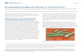 Preventing Foodborne Illness: E. coli O157:H7edis.ifas.ufl.edu/pdffiles/FS/FS09700.pdfPreventing Foodborne Illness: E. coli O157:H7 3 High-risk Populations for E. coli O157:H7 Infections