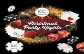  · Contents O2 O3 04 Las Vegas Nights 06 Christmas Magic and Sparkle 08 Dug Out Party Package 10 Christmas Drinks Packages 12 Bespoke Packages 14 Groove Night 15 Start the new year