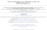 Sociological Methods & Researchbjones/refpdf/Haviland.pdf · 2017-03-16 · Group-based Trajectory Modeling Extended to Account for ... mortality rates of individuals with a specific
