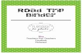 Road Trip Binder · Road Trip Activity Pack Table of contents Fun, family-friendly activities that teach reading, writing and math on the go. Binder Cover Page 3 Road Trip Bingo Page