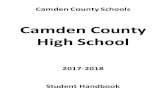 Camden County High Schoolwildcat.camden.k12.ga.us/UserFiles/Servers/Server... · TARDY TO SCHOOL Students who are tardy to school must report to the attendance window to receive a