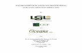 ENVIRONMENTAL EFFECTS MONITORING FOR EXPLORATION … · 2017-08-04 · ENVIRONMENTAL EFFECTS MONITORING FOR EXPLORATION DRILLING by Robert A. Buchanan1, Joanne A. Cook2 and Anne Mathieu3