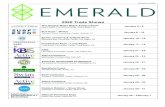 2020 Trade Shows - Emerald · 2020-04-02 · Impressions Expo – Long Beach . Long Beach Convention Center, Long Beach, CA. January 17 – 19 . KBIS : Las Vegas Convention Center,