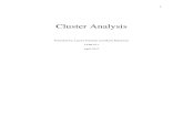 Cluster Analysis - Cleveland State UniversityThe Hierarchical Cluster Analysis procedure has produced an Agglomerative Schedule and a Cluster Membership Table in SPSS output. This