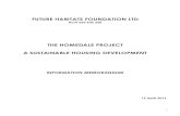 THE HOMEDALE PROJECT A SUSTAINABLE ... - Future Habitatsfuturehabitats.com.au/wp-content/uploads/2015/01/Homedale-IM-13.… · Future Habitats is seeking financial support for the