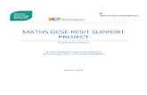 Maths GCSE resit support project - Sussex Learning Network€¦ · The Maths GCSE resit project, which ran from October 2017 to December 2019, aimed to develop bespoke professional