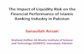 The Impact of Liquidity Risk on the Financial …relation with liquidity risk which means that these two ratios are not much impacting liquidity risk management by Islamic banking