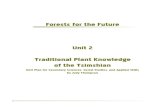 Forests for the Future Unit 2 Traditional Plant Knowledge ... · Forests for the Future • Unit 2 4 Traditional Plant Knowledge of the Tsimshian Unit Plan for Secondary Sciences,