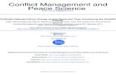 Conflict Management and Peace Scienceaw2951/GeoEPRFinal.pdfConflict Management and Peace Science XX(X) 2 1. Introduction The recent literature on civil wars has seen a surge of theories,
