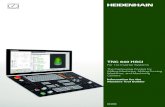 TNC 640 HSCI• Demo version with virtual keyboard or PC keyboard—free of charge Auxiliary axis control PNC 610 43 Industrial PC ITC 755: additional operating station with touchscreen