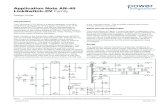 Application Note AN-45 LinkSwitch-CV Family · LinkSwitch-CV Family December 2017 Design Guide Introduction The LinkSwitch™-CV family is a highly integrated monolithic switching