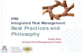 IPM: Integrated Pest Management Best Practices and Philosophy 2019-11-22آ  Integrated Pest Management