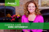 CANCER CARE DONE DIFFERENTLY - Avera Health · 2016-04-17 · Avera Cancer Institute Avera Cancer Institute Avera has a 30-year history as a leader in innovative cancer care – from