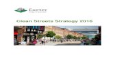 Clean Streets Strategy 2016 - Exeter City Council …committees.exeter.gov.uk/documents/s53453/Clean Streets...LITTER BINS Litter bins need to be emptied regularly in order to maintain