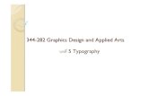 344-282 Graphics design and arts - Prince of …staff.cs.psu.ac.th/ladda/subjects/344-282GD/pdf/Chapter5...ได ม น กออกแบบต วพ มพ อย างจร
