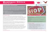 Business Ethics - Sedex.combusiness ethics laws. 63.9% of business ethics issues in the system are reported as past deadline dates set for corrective action. The sample analysed 49,293