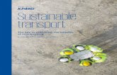 Sustainable transport - greenerjourneys.com · in transport congestion and overcrowding arising from increased population densities could stifle the wider benefits that new housing