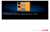 MNS PDUpro Intelligent power distribution unit · needs in max. 1000 V systems ABB’s MNS PDUpro intelligent power distribution unit ... and fault free zone improves personal and