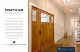 CRAFTSMAN COLLECTION · 2020-01-28 · 6861 Shown in Douglas fir with 6175 sidelights and UltraBlock® technology CRAFTSMAN COLLECTION Fine craftsmanship has been a cornerstone of