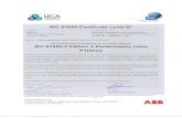 Issued by: ABB Switzerland Ltd, Power Systems, …...ABB Switzerland Ltd Power Systems, System Verification and Validation Center, SVC Baden ISO 9000 certified test lab, allowed to
