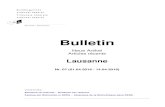Bulletin - bger.ch · Bulletin Neue Artikel Articles récents Lausanne Nr. 07 (01.04.2016 - 14.04.2016) Liens/Links : Bulletins im Internet – Bulletins sur Internet