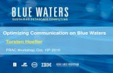 Optimizing Communication on Blue Waters Torsten Hoeflerhtor.inf.ethz.ch/publications/img/hoefler-prac-ws-slides.pdf · •(de)serialize arbitrary data layouts into a message stream