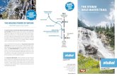 NEW! ARRIER - FREE THE STUBAI€¦ · THE STUBAI WILd WATER TRAIL Canyons. Ravines. Waterfalls. TvB STUBAI TIROL Stubaitalhaus Dorf 3 6167 Neustift i. St., Austria T +43 (0) 501881-0