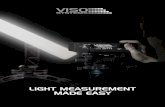 LIGHT MEASUREMENT MADE EASY - Viso Systems · 2017-11-08 · Acal BFi Germany GmbH Oppelner Straße 5 82194 Gröbenzell Tel.: +49 (0) 8142 6520 0 Fax: +49 (0) 8142 6520 190 Email: