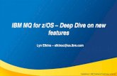 IBM MQ for z/OS – Deep Dive on new features · Capitalware's MQ Technical Conference v2.0.1.4 MQ for z/OS: Other features Exploitation of zEDC compression accelerator SMF We are