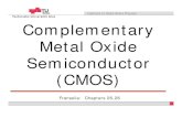 Technische Universität Graz Complementary Metal Oxide ...lampx.tugraz.at/~hadley/memm/lectures17/may4.pdf · Institute of Solid State Physics Complementary Metal Oxide Semiconductor