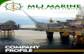 MLJ MARINE · COMPANY PROFILE MLJ MARINE OIL AND GAS LIMITED COMPANY PROFILE. WHO WE ARE Founded in 2010, MLJ Marine Oil and Gas Limited has built a solid reputation for providing
