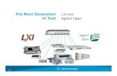 LXI and Agilent Open intro - Keysight€¦ · • IVI-COM, IVI-C, NI LabVIEW drivers Compatible with standard programming environments including: - Visual Basic - C/C++ - Agilent
